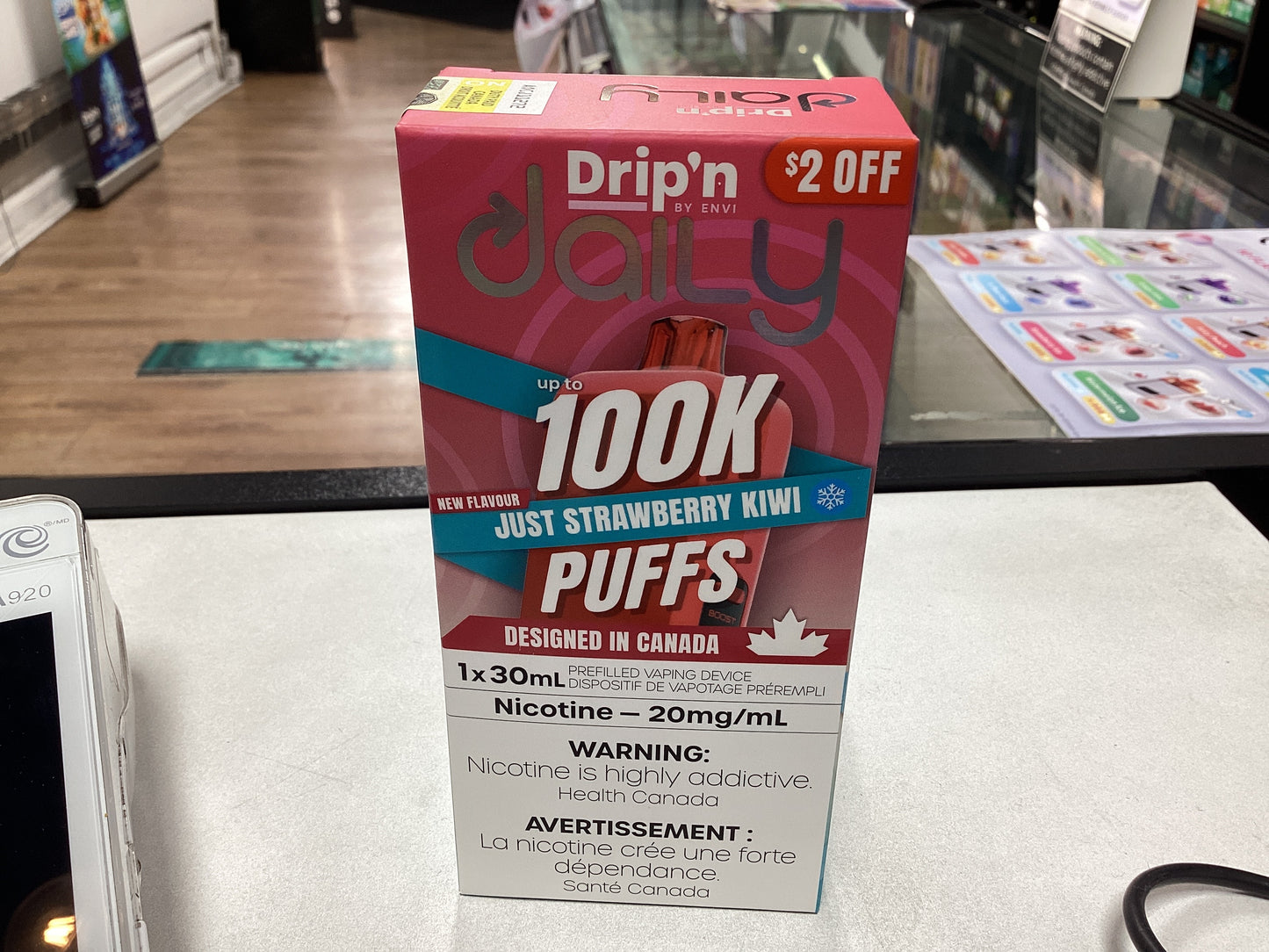 Drip’n 100k just strawberry kiwi