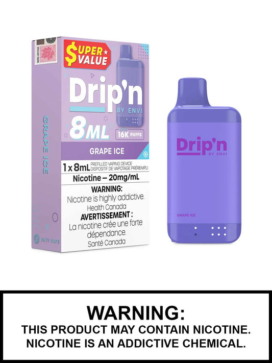 Dripn Envi 8ml 16k Grape Ice (Provincial)