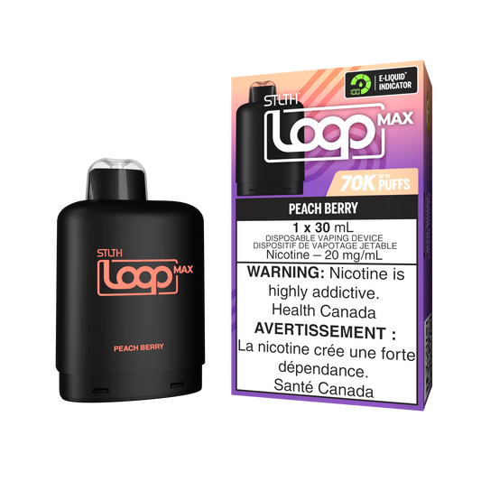 STLTH Loop Max 70k - Peach Berry (Provincial)
