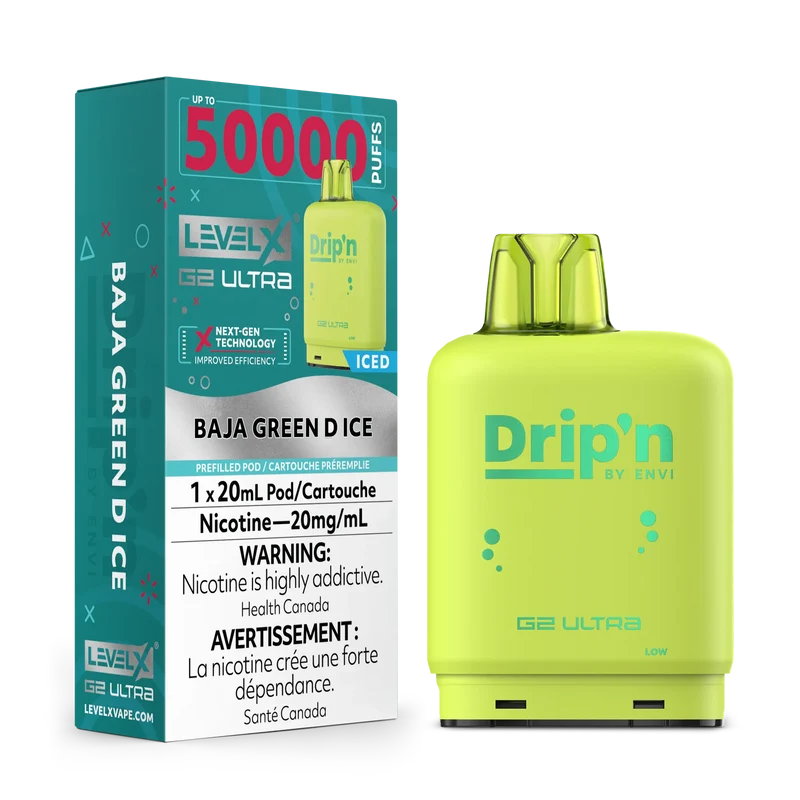 Level X M Series Pod 30ml- Drip’n Baja Green D