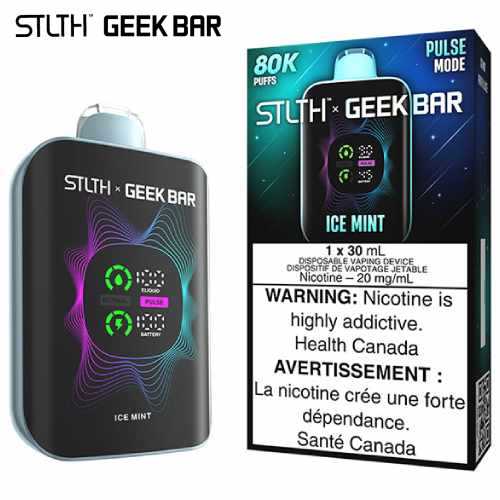 STLTH X Geekbar 80k ice mint (Provincial)