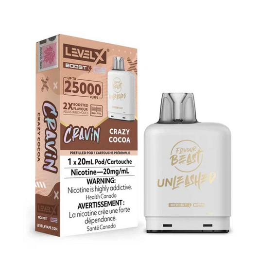 Flavour beast level X boost 25k crazy cocA (provincial tax)