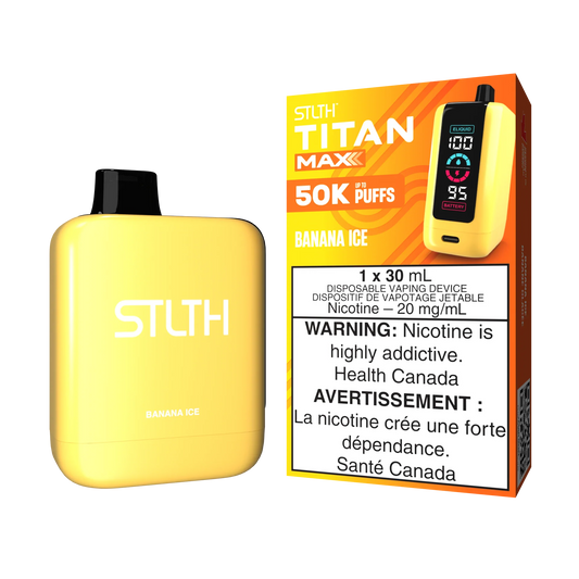 STLTH titan max 50k banana ice