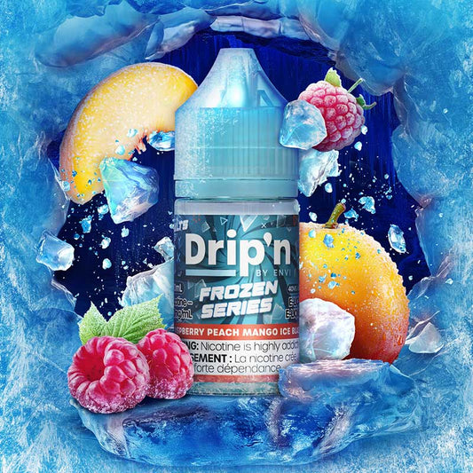 DRIP’N E-liquid 20mg/30ml Raspberry Peach Mango ice*