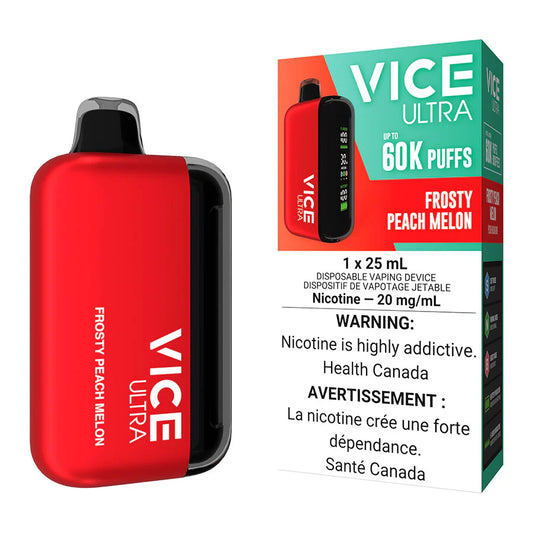 Vice Ultra 60k Frosty Peach Melon (Provincial tax)