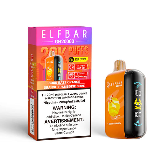 Elfbar GH20k Sour Razz Orange