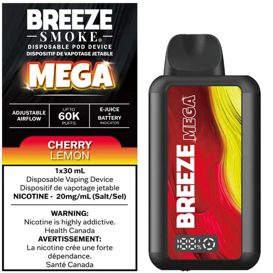Breeze Mega 60k Cherry Lemon