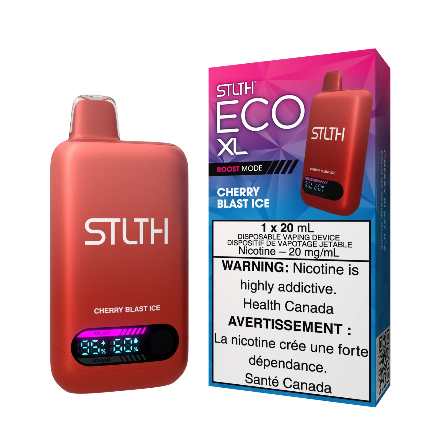 STLTH eco xl cherry blast ice