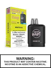 Flavour Beast Level X Boost 25K White G.B. (Provincial tax)