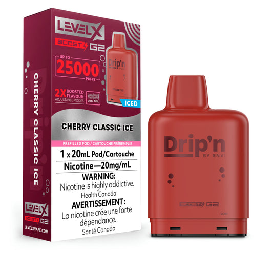 Drip’n Level X Boost 25K Cherry Classic ice*