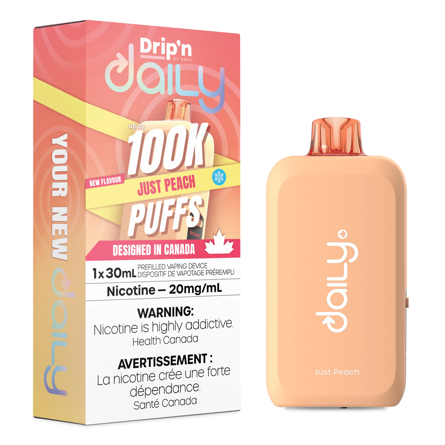 Dripn 100k just peach