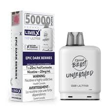 Level X G2 Unleased Ultra pod Flavour Beast - Epic Dark Berries 50k