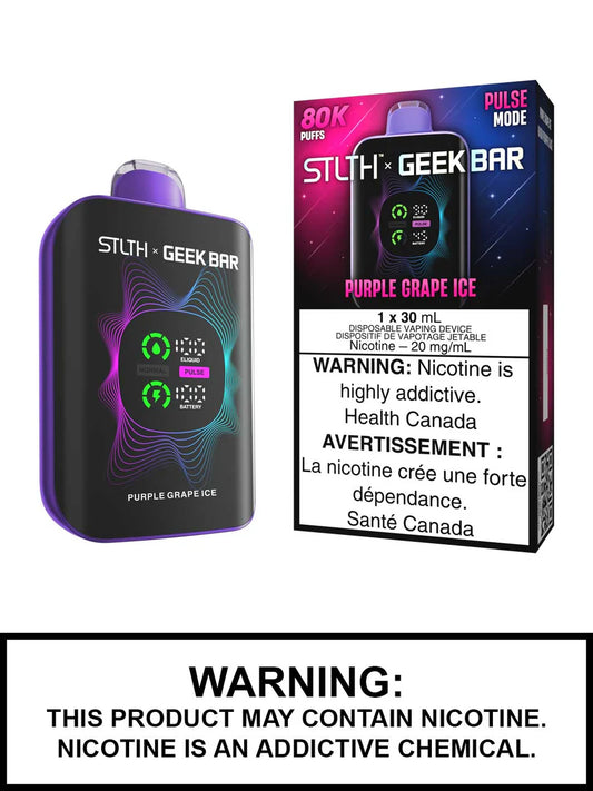 STLTH X Geekbar 80k Purple Grape ice (Provincial)