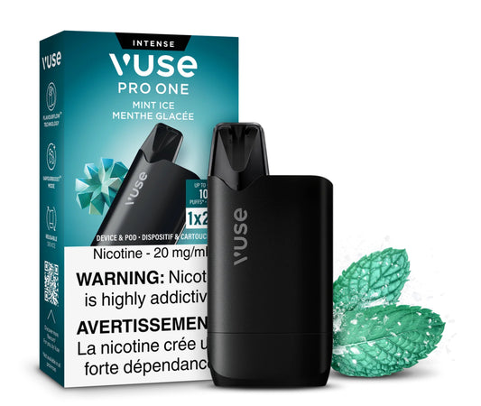 Vuse Pro One 20mg Mint Ice (Provincial tax)