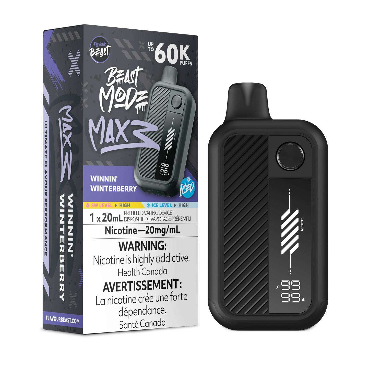 Flavour beast 60k winnin’ winterberry iced