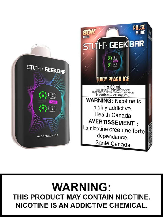 STLTH X Geekbar 80k Juicy Peach Ice(Provincial)
