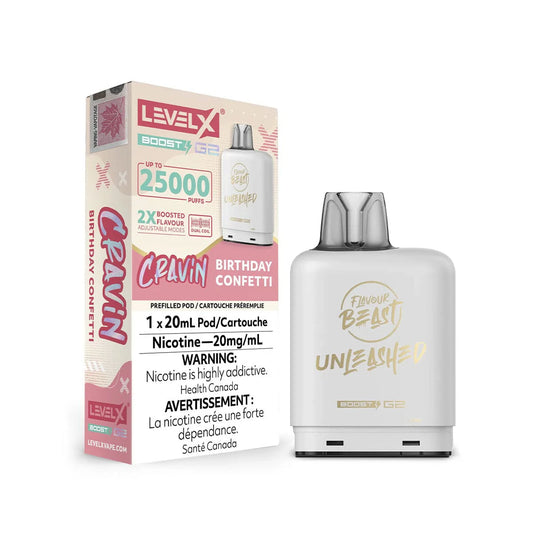 Flavour beast level X boost 25k birthday confetti (provincial tax)