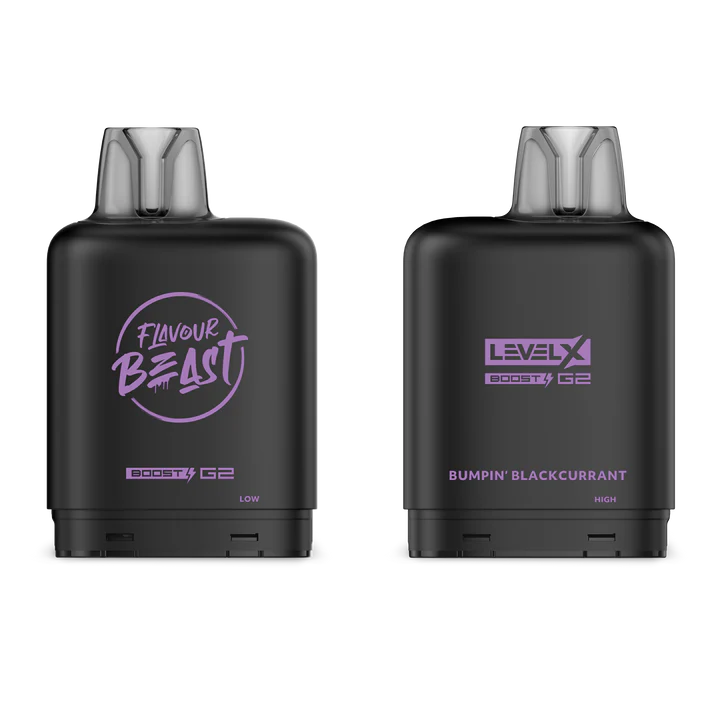 Flavour Beast Level X Boost 25K Bumpin’Blackcurrant(Provincial Tax)