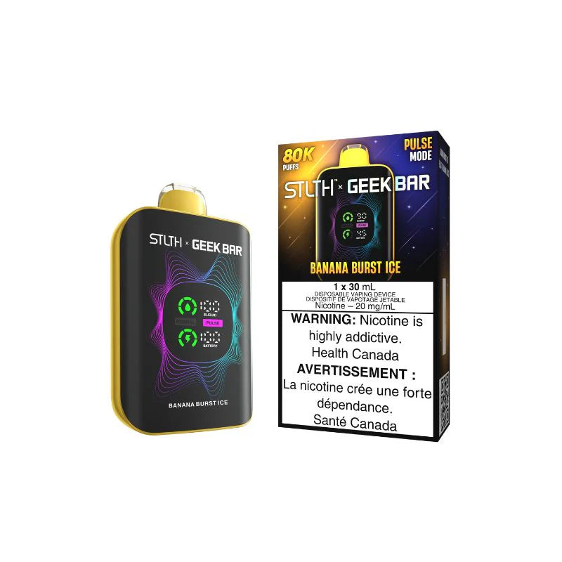 STLTH X Geekbar 80k Banana Burst Ice (Provincial)