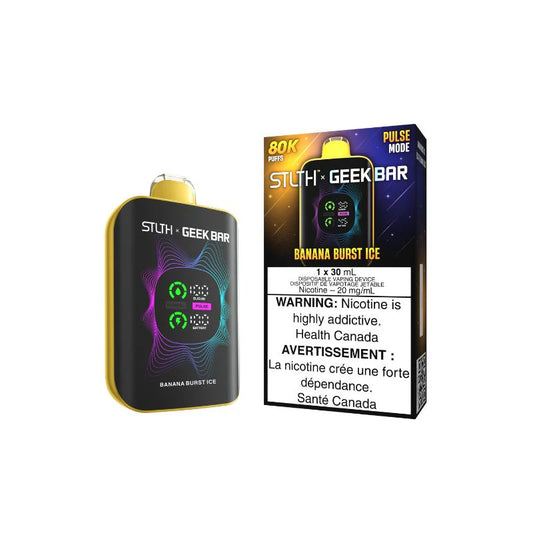 STLTH X Geekbar 80k Banana Burst Ice (Provincial)