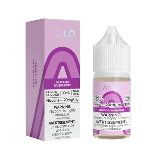 Allo E-Liquid 20mg/30ml Grape ice
