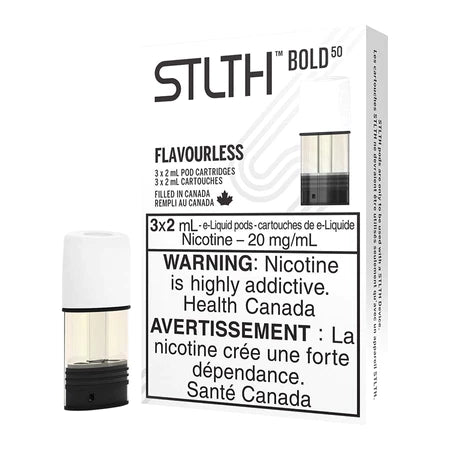STLTH Original pods Flavourless BOLD 50 (provincial)