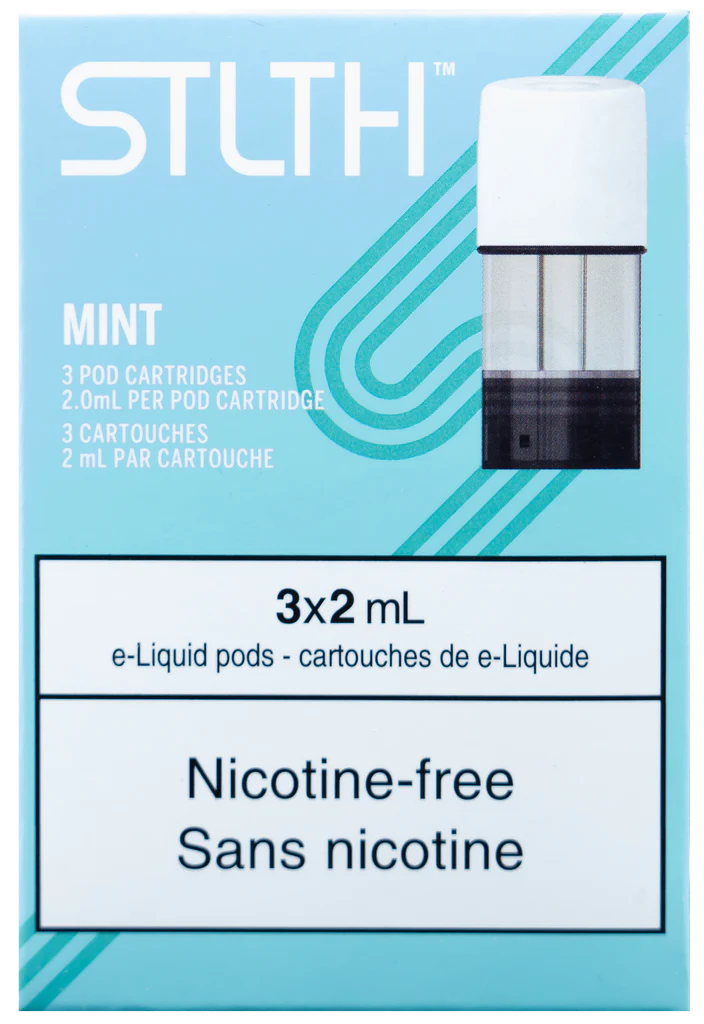 STLTH pods Mint Nicotine free (provincial)