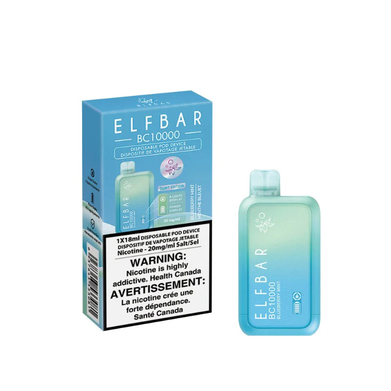 ELFBAR BC 10000 Blueberry Mint ( Provincial Tax )