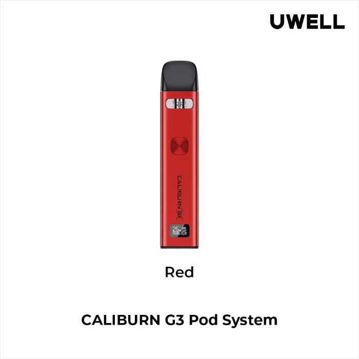 CALIBURN G3 Vaping Kit Red