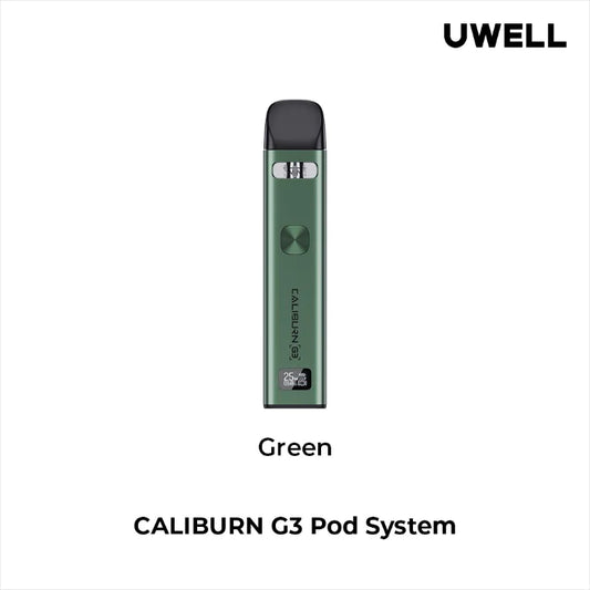 CALIBURN G3 Vaping Kit Green