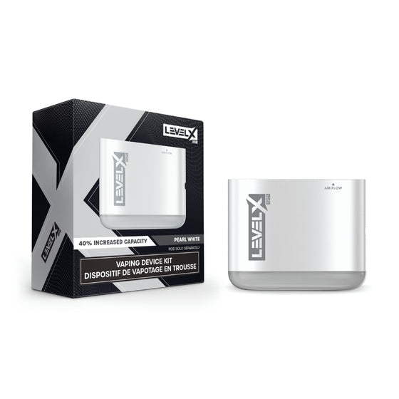 Level X 850 Vaping Kit Pearl white