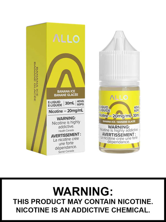 Allo E-liquid 20mg Banana ice 30ml