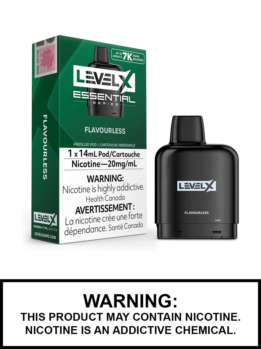 Level X 7K  Intense Flavourless