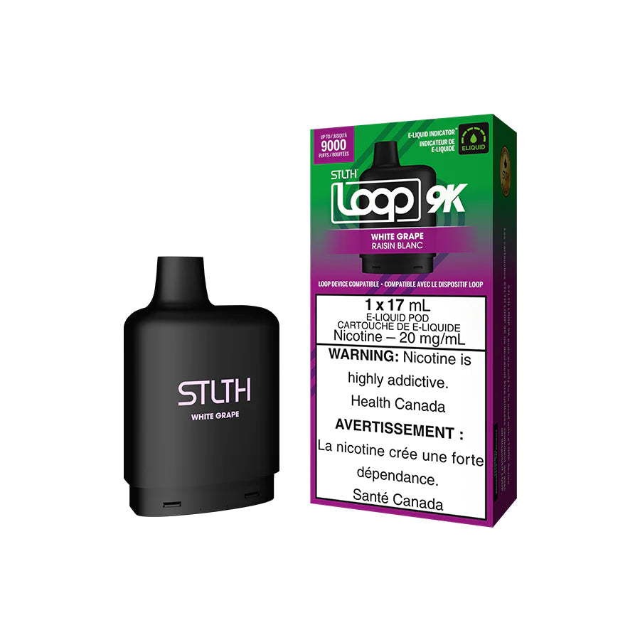 STLTH Loop Pods 9K White Grape