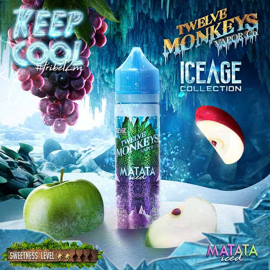 Twelve Monkeys Matata Iced 3mg/60ml