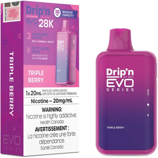 Drip’n 28K Triple Berry (Provincial tax)