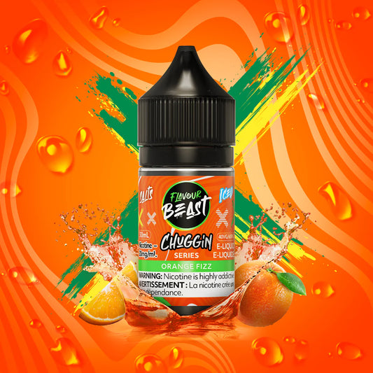 Flavour beast e-liquid 20mg Chuggin Orange Fizz Provincial Tax