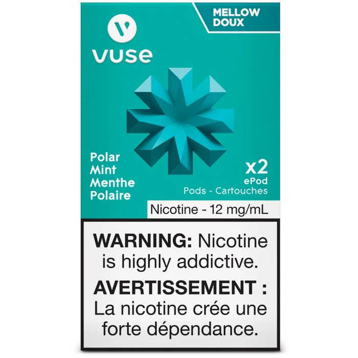 VUSE Pods Polar Mint 12mg (Provincial tax)