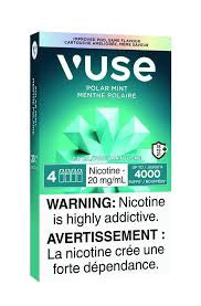 VUSE Pods Polar Mint 20mg 4pack (Provincial tax)