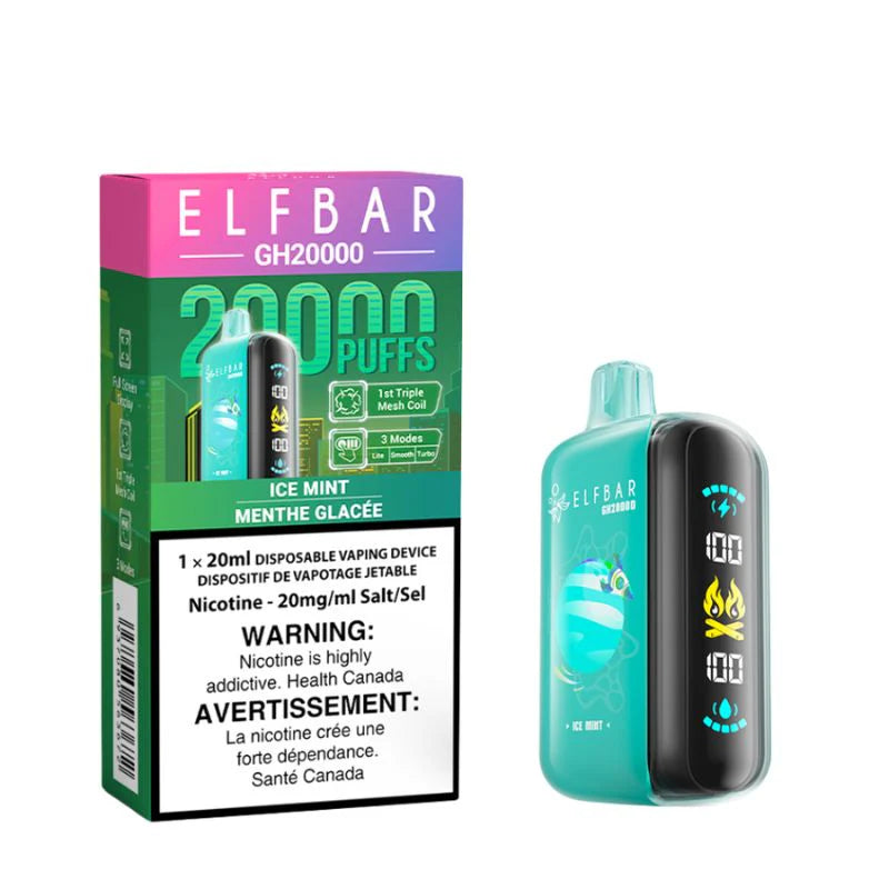 Elfbar GH20k Ice mint (provincial tax)