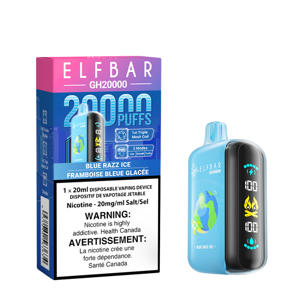 Elfbar GH20k Blue razz ice(provincial tax)