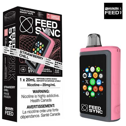 Feed Sync 25k strawberry chill (provincial tax)