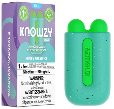 Knowzy Duo 6 Minty Fresh ice