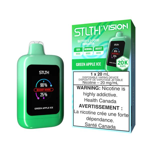 STLTH Vision 20K Green Apple Ice (Provincial Tax)