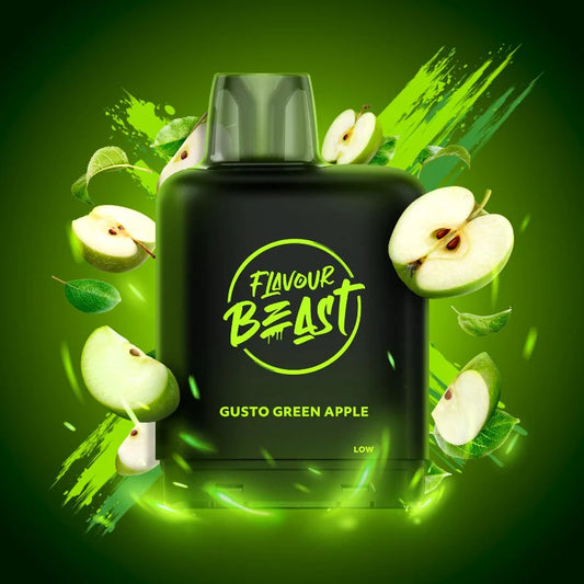 Flavour Beast Level X Boost 25K Gusto Green Apple (Provincial Tax)