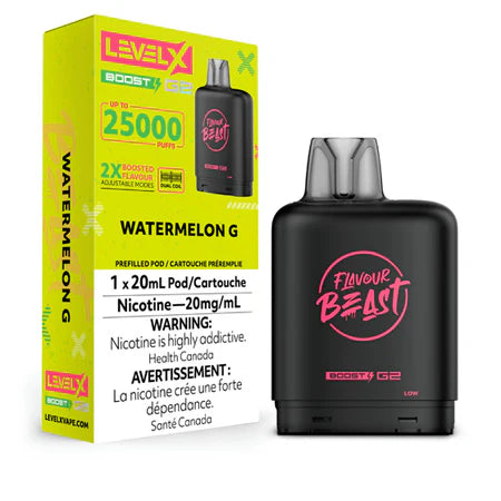 Flavour Beast Level X Boost 25K Watermelon G (Provincial Tax)