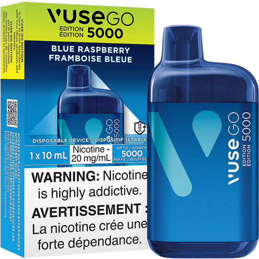 VUSE GO 5000 Blue Raspberry (Provincial Tax)