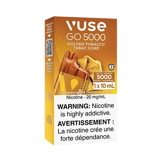 VUSE GO 5000 Golden Tobacco (Provincial Tax)