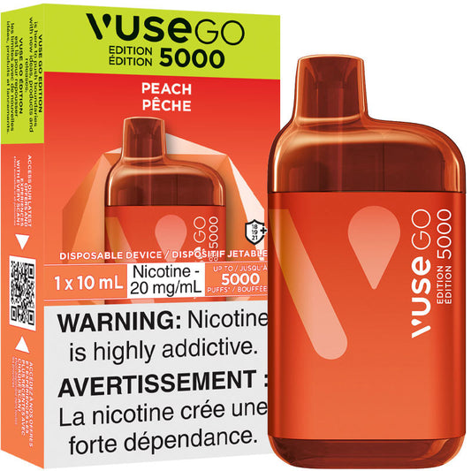 VUSE GO 5000 Peach Ice (Provincial Tax)