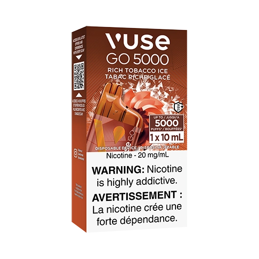 VUSE GO 5000 Rich Tobacco Ice (Provincial Tax)